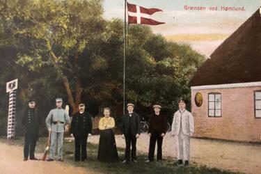Den danske toldstation ved Hømlund